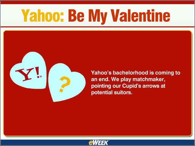 Yahoo: Be My Valentine