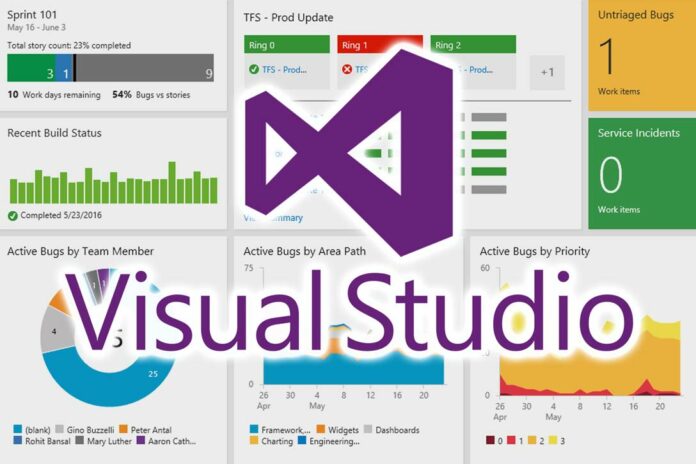 Visual Studio Admin Dashboards