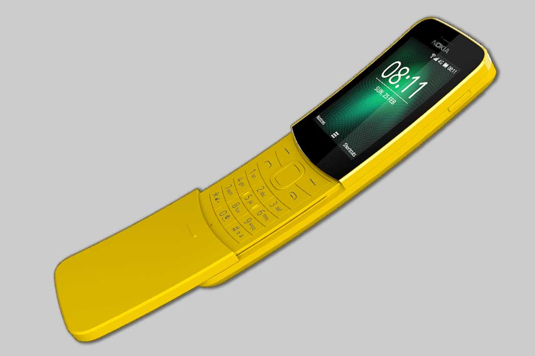 HMD Global Goes for Nostalgia Market With Nokia 8110 4G 'Banana Phone'