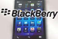 Blackberry smartphone