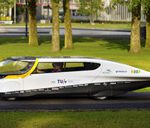 Stella solar-powered car