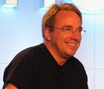 Linus Torvalds at LinuxCon 2016