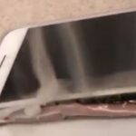 Burned iPhone 7 Plus