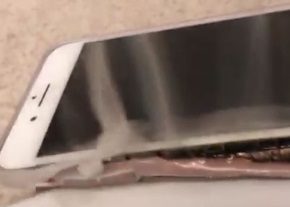 Burned iPhone 7 Plus