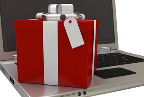 Holiday shopping online