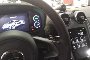 McLaren dash