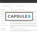 Capsule 8 1.0 Dashboard