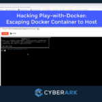 CyberArk Play-with-Docker