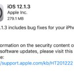 Apple IOS 12.1.3