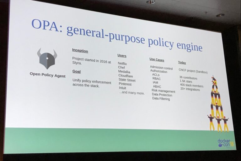 OPA DockerCon Europe 2018