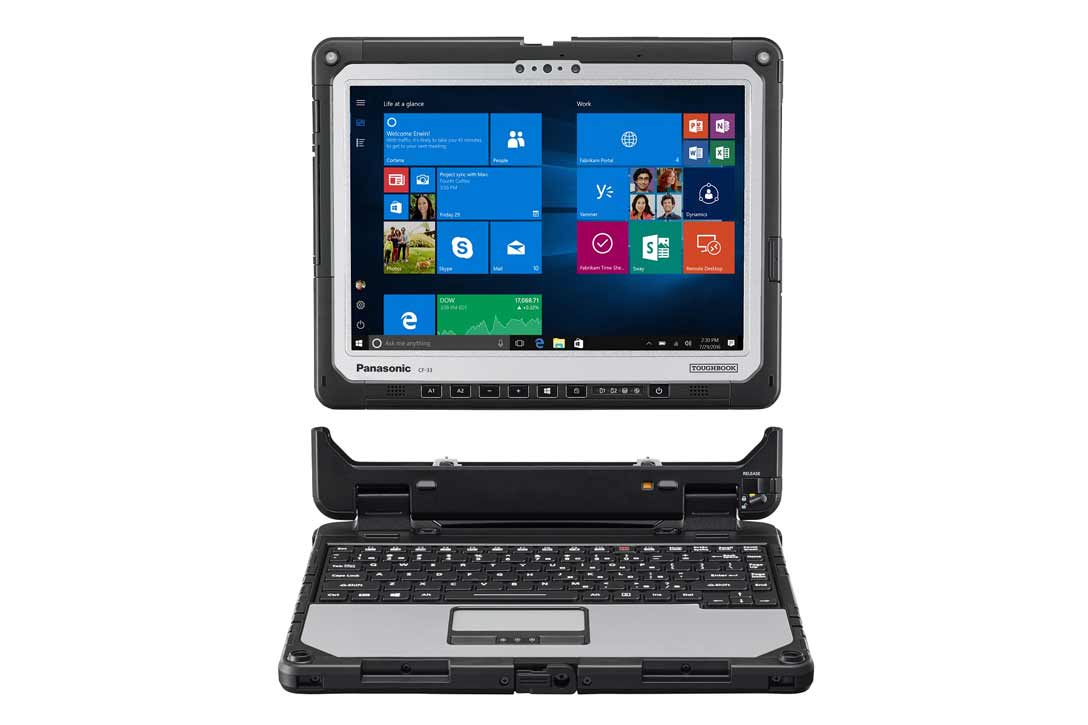 Panasonic Toughbook Comes in Tablet Mode or With Detachable Keyboard
