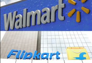 Walmart.Flipkart.signs