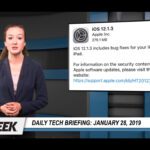Daily Tech Briefing Jan. 28