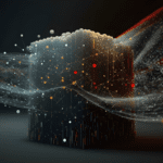 Big data concept background.