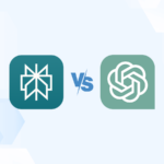 Versus graphic featuring the logos of Perplexity AI and ChatGPT.