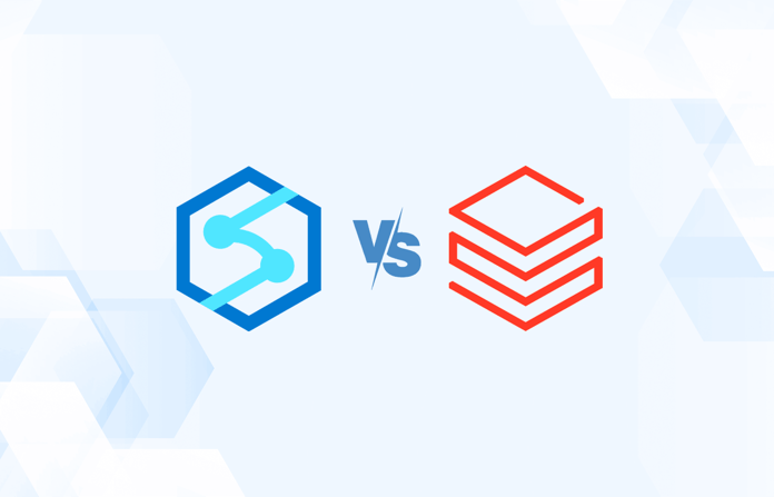 Azure Synapse vs Databricks: Which Should You Choose in 2024? Versus feature graphic of Azure Synapse and Databricks logos.