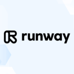 Review graphic featuring the logo of Runway.