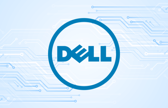 News graphic featuring the logo of Dell.