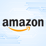 News graphic featuring the Amazon logo.