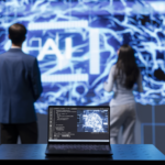 AI engineers working on AI technology.
