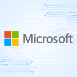 News graphic featuring the logo of Microsoft.