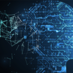 Vector illustration of artificial intelligence concept.