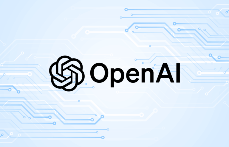 News graphic featuring OpenAI's logo.