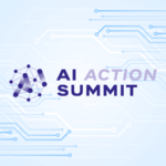 News graphic featuring the logo of the AI Action Summit 2025.