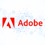 News graphic featuring the logo of Adobe.