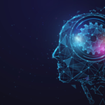 Vector illustration of the AI concept
