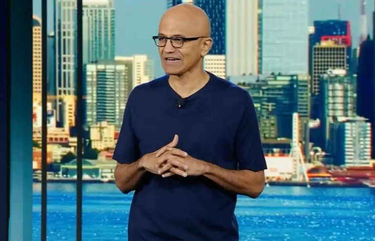 Chairman and CEO Satya Nadella at Microsoft Inspire.