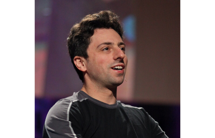 Photo of Sergey Brin.