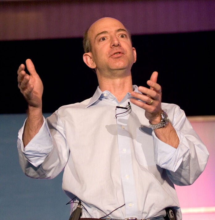 Photo of Amazon's Jeff Bezos.