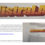 Featured graphic for Mistral AI news.
