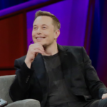 Elon Musk while on an interview on TED 2017.
