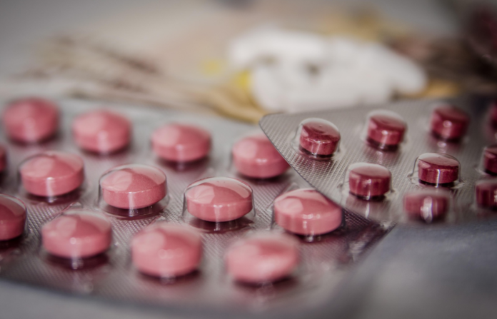 Close up shot of medicine or pills.