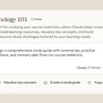 Screenshot of Claude digesting and remixing study materials.