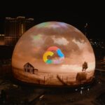 Promo image of AI-enhanced "The Wizard of Oz" at the Sphere in Las Vegas.