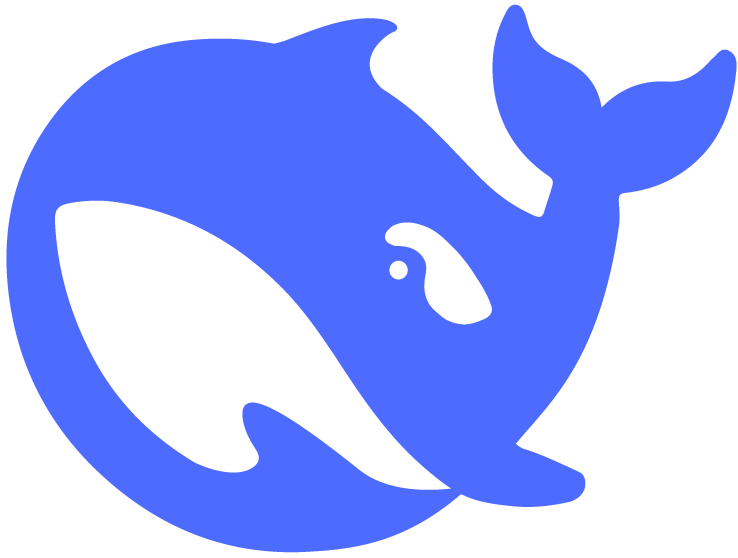DeepSeek logo.
