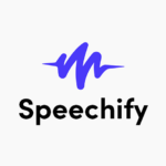 Speechify logo.