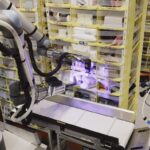 Amazon’s Vulcan robot.