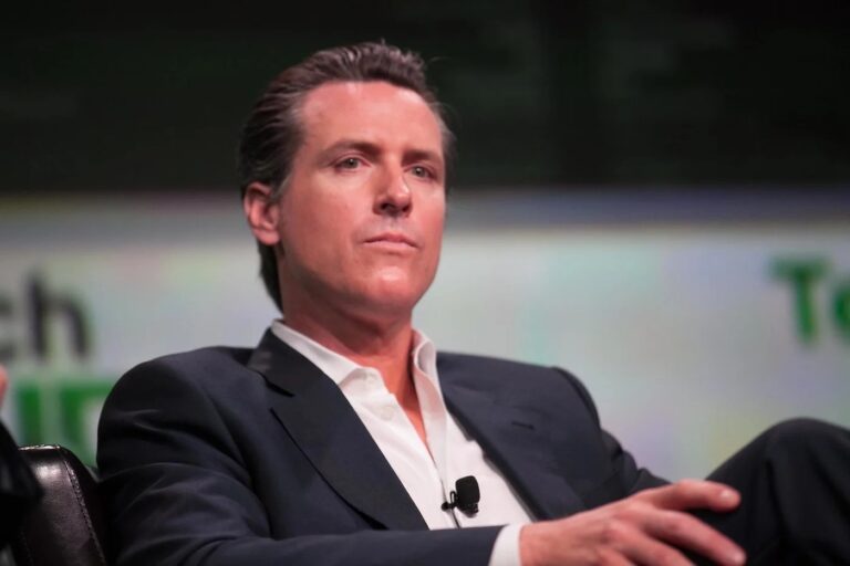 Gavin Newsom.