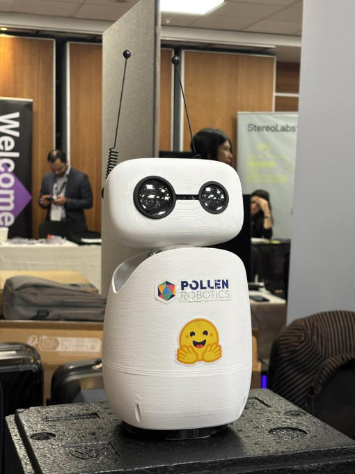 Hugging Face Humanoid Robot