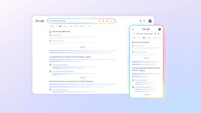 Google Web Guide.