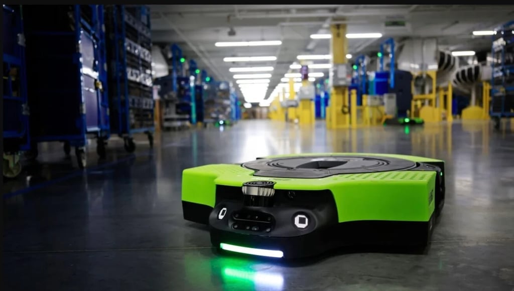 Amazon’s Robot Fleet Hits 1M Deploys, Boosts Efficiency by 10%