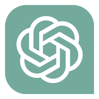 ChatGPT logo.