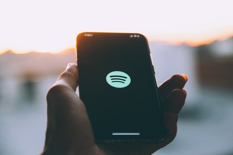 Spotify app By ElinaVeresk