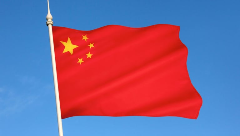 Flag of china