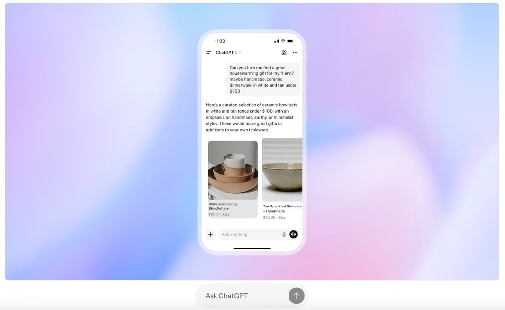 You Can Now Pay for Stuff in ChatGPT, and OpenAI Will Take Its Cut