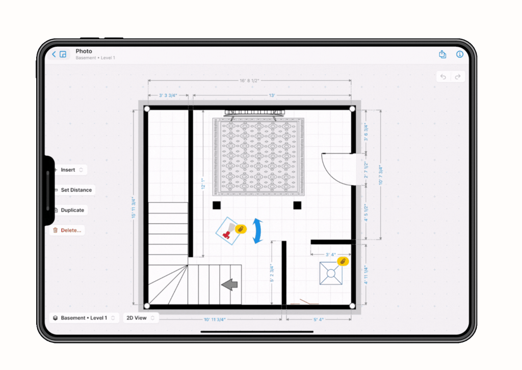 Magicplan transforms a quick scan into an accurate floor plan, making DIY measurements simple and reliable